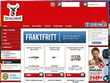 Tablet Screenshot of intropris.se